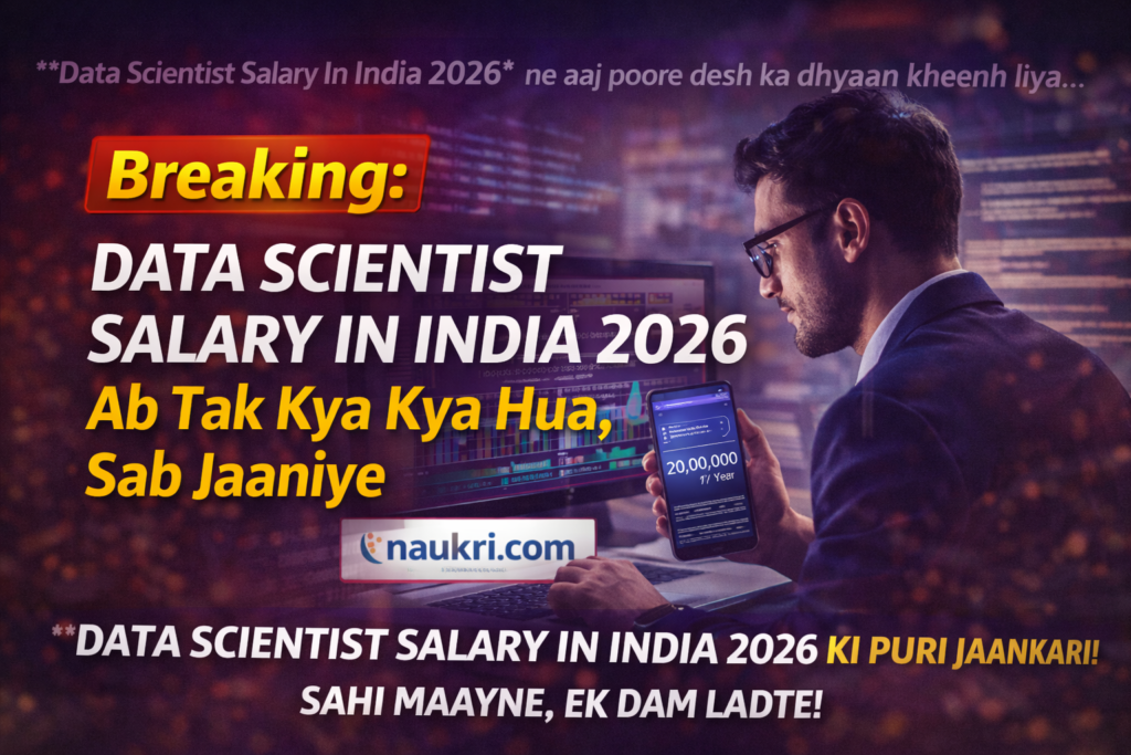 Data Scientist Salary In India 2026